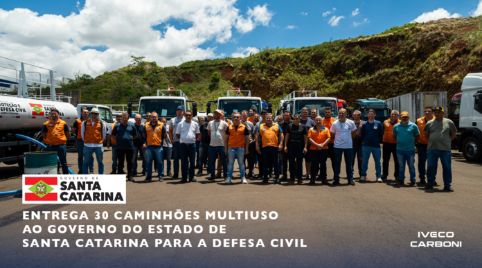 RELEASE - ENTREGA DE 30 CAMINHÕES